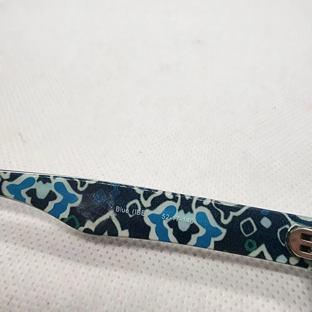 Vera Bradley Darlene Brown & Blue Prescription Glasses Frames